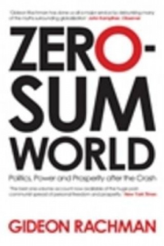 Kniha Zero-Sum World Gideon Rachman