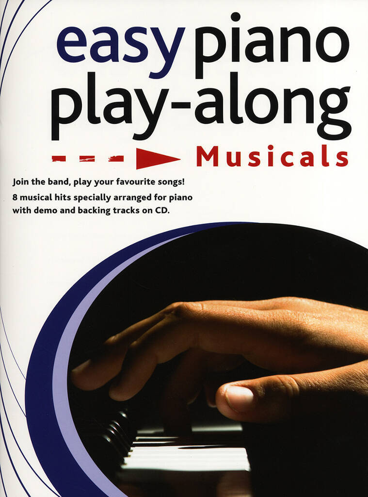 Libro Easy Piano Play Along Musicals HUSSEY