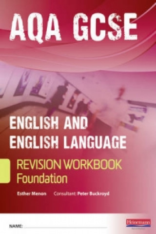 Книга Revise GCSE AQA English/Language  Workbook - Foundation Esther Menon