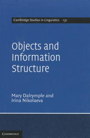 Knjiga Objects and Information Structure Mary Dalrymple