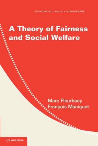 Książka Theory of Fairness and Social Welfare Marc Fleurbaey