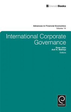 Kniha International Corporate Governance Kose John