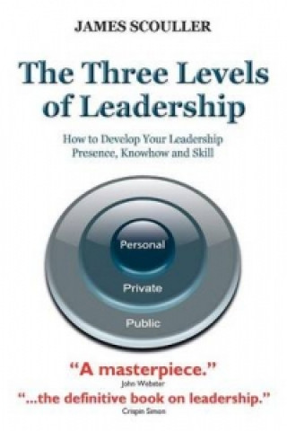 Kniha Three Levels of Leadership James Scouller