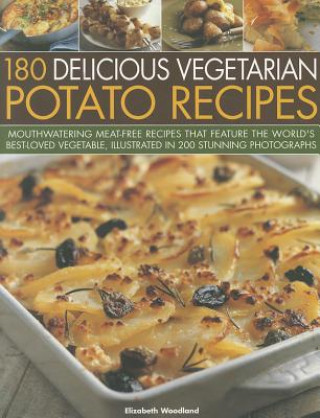 Könyv 180 Delicious Vegetarian Potato Recipes Elizabeth Young