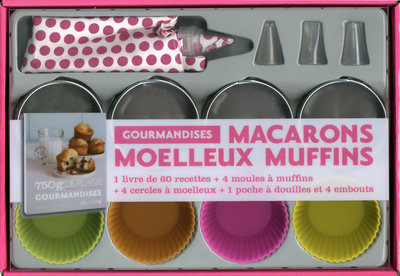 Kniha Coffret Gourmandises Macarons      FL 