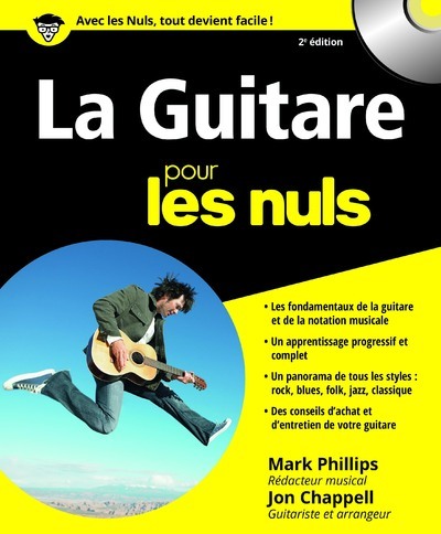 Knjiga La Guitare Pour Les Nuls           FL Mark Phillips