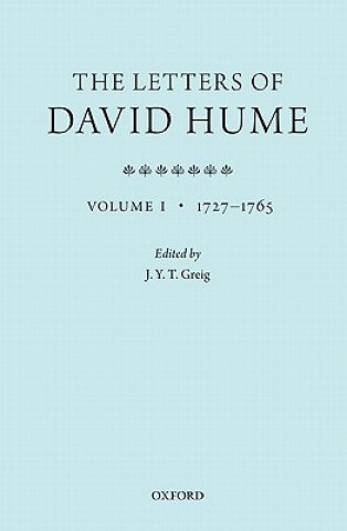 Carte Letters of David Hume J Y T Greig
