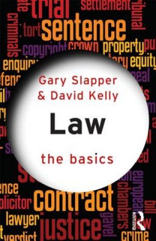 Knjiga Law: The Basics Gary Slapper