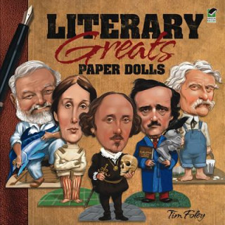 Kniha Literary Greats Paper Dolls Tim Foley