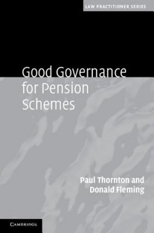 Książka Good Governance for Pension Schemes Paul Thornton