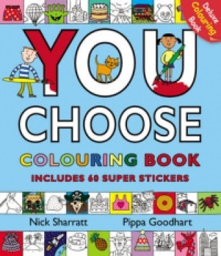 Book You Choose: Colouring Book with Stickers Pippa Goodhart