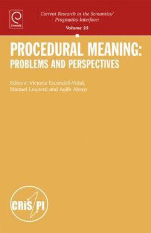 Buch Procedural Meaning Victoria Escandell-Vidal
