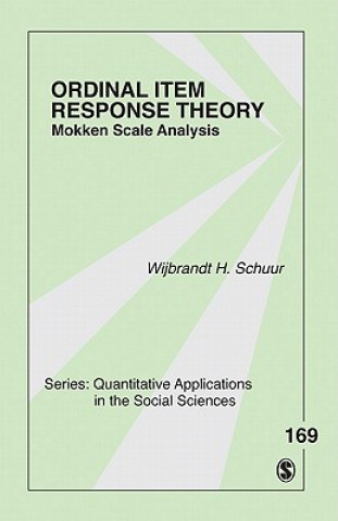 Książka Ordinal Item Response Theory Wijbrandt Van Schur