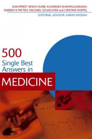 Carte 500 Single Best Answers in Medicine Sukhpreet Singh Dubb