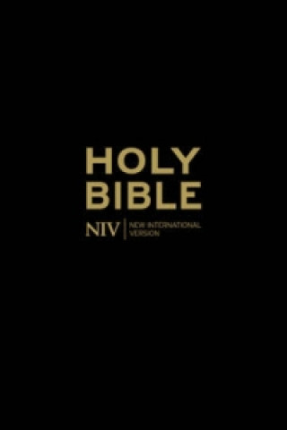 Book NIV Holy Bible - Anglicised Black Gift and Award New International Version