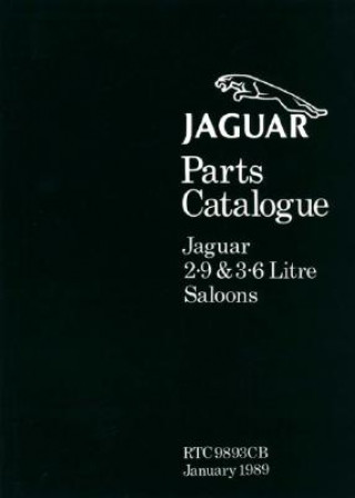 Könyv Jaguar Official Factory Parts Catalogue 2.9 & 3.6 Litre Saloons Brooklands Books Ltd