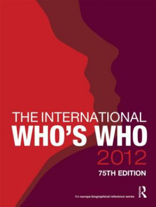 Carte International Who's Who 2012 Europa Publications