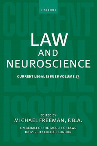 Книга Law and Neuroscience Michael Freeman