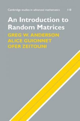 Книга Introduction to Random Matrices Greg W Anderson