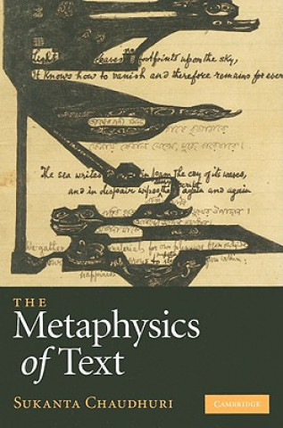 Knjiga Metaphysics of Text Sukanta Chaudhuri