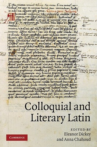 Könyv Colloquial and Literary Latin Eleanor Dickey