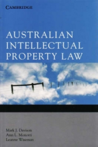 Książka Australian Intellectual Property Law Mark J Davison