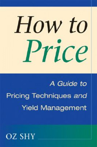 Livre How to Price Oz Shy