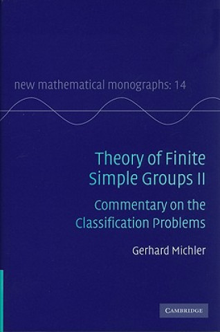 Книга Theory of Finite Simple Groups II Gerhard Michler