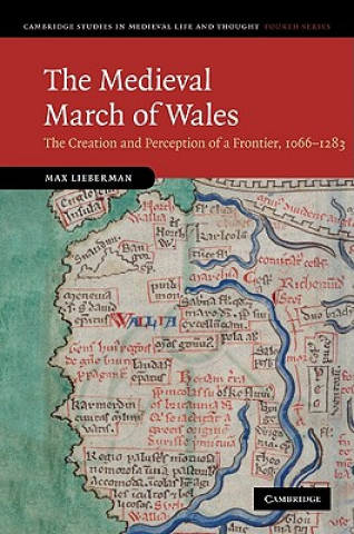 Książka Medieval March of Wales Max Lieberman