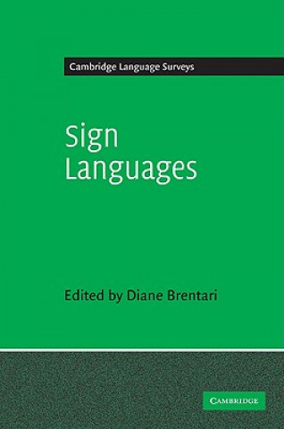 Książka Sign Languages Diane Brentari