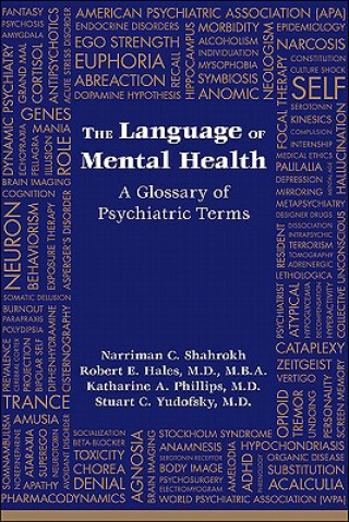 Kniha Language of Mental Health Narriman C Shahrokh