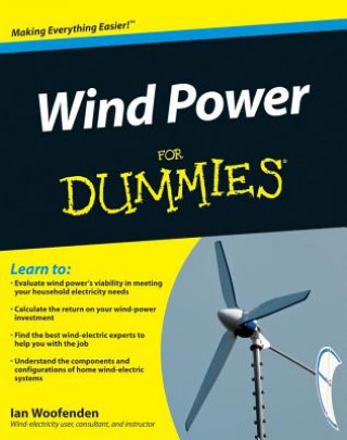 Kniha Wind Power For Dummies Woofenden