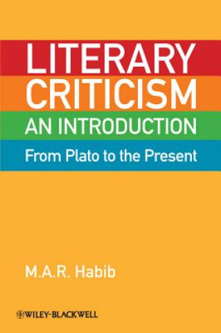 Kniha Literary Criticism from Plato to the Present - An Introduction Habib