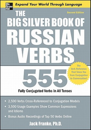 Book Big Silver Book of Russian Verbs Jack Franke