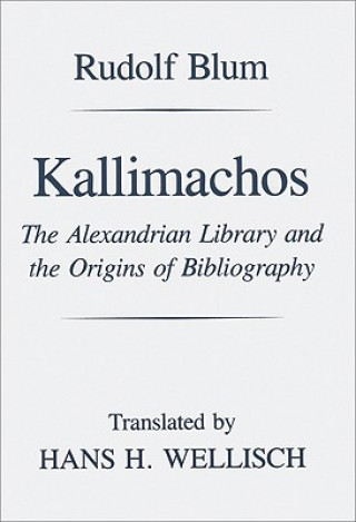Книга Kallimachos Rudolf Blum