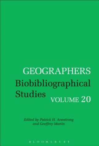 Livre Geographers Patrick Armstrong