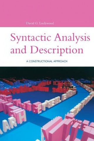 Kniha Syntactic Analysis and Description David Lockwood