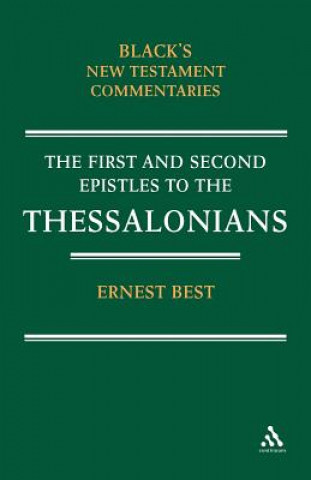 Könyv 1 & 2 Thessalonians Ernest Best