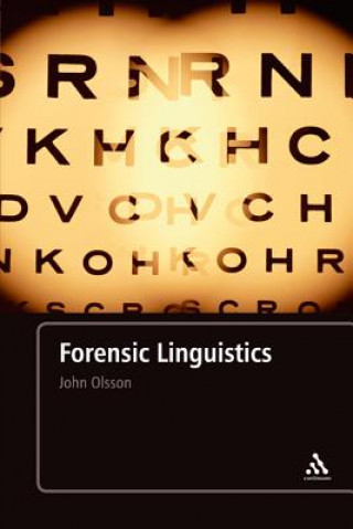 Książka Forensic Linguistics John Olsson