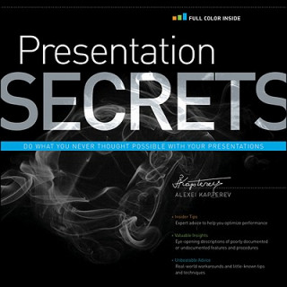 Kniha Presentation Secrets Alexei Kapterev