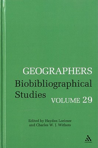 Könyv Geographers Hayden Lorimer