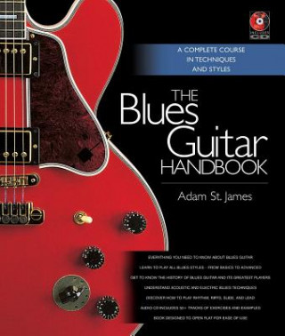 Kniha Blues Guitar Handbook Adam StJames
