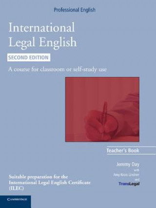 Kniha International Legal English Teacher's Book Jeremy Day