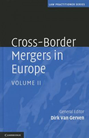 Kniha Cross-Border Mergers in Europe Dirk Van Gerven