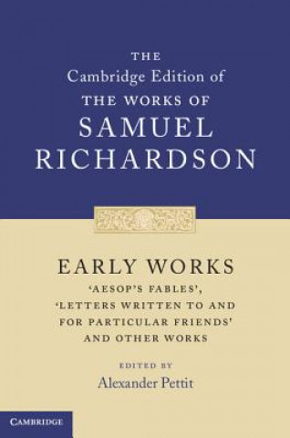 Kniha Early Works Samuel Richardson