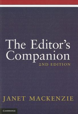 Kniha Editor's Companion Janet Mackenzie