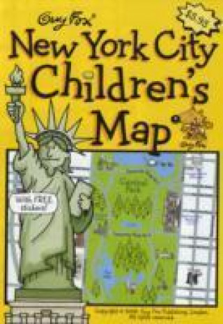Materiale tipărite Guy Fox New York City Children's Map Kourtney Harper