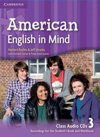 Audio American English in Mind Level 3 Class Audio CDs (3) Herbert Puchta