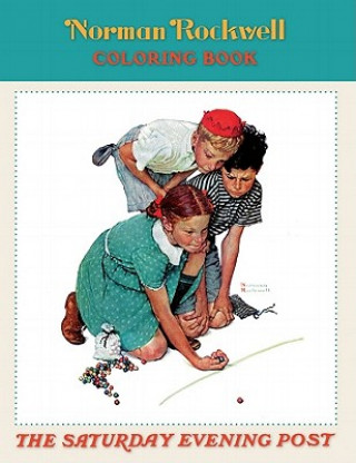 Книга Norman Rockwell Colouring Book Norman Rockwell