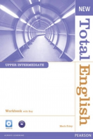 Kniha New Total English Upper Intermediate Workbook with Key and Audio CD Pack Mark Foley
